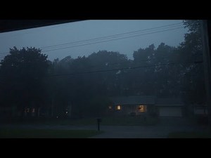 Severe Thunderstorm Produces 100 mph Winds in Grand Rapids, Michigan - September 11, 2019