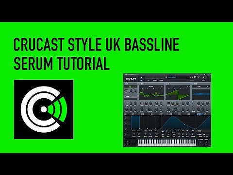 HOW TO MAKE UK BASSLINE/ UK BASS IN THE STYLE OF CRUCAST - Crucast Preset Pack Review And Demo