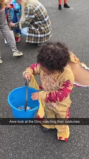 Aww look at the Dino matching their costume Part 2 | Roberts babies