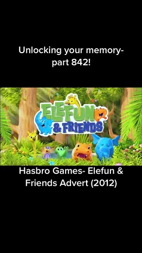 Nostalgic Elefun & Friends Advert from 2012
