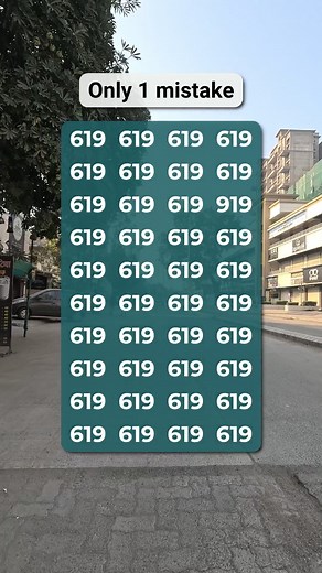 2.6K views · 75 reactions | Spot the sneaky 619 hidden among the numbers!  | FindClue | Facebook