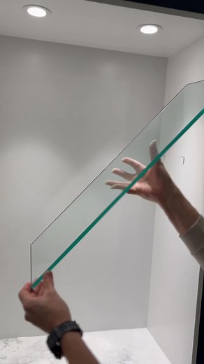 Glass shelf installation becuase we think you’ll love it! 😉👊