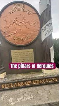 The Pillars of Hercules: Standing at the Gateway of Antiquity #myths #shortvideo