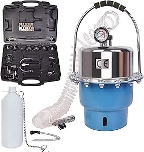 WINMAX TOOLS AUTOMOTIVE Pneumatic Air Pressure Bleeder Tool Kit Brake Bleeding Garage Workshop Mechanics