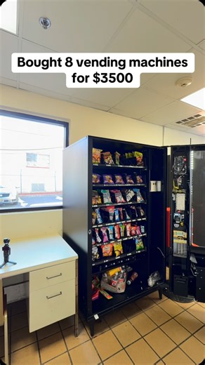 @dnald14 on Instagram: "So here is the story I found a guy on Craigslist selling 48 vending machine 50 locations I ask can I break up his route So he sent me a spreadsheet of how each location was doing I ending up purchasing 8 vending machines 3 locations for $3500 Then 6 months later I sold one of the locations for $4000 recouping my initial investment If you want to learn how to find deals like this comment “Vendaura” for my free guide"