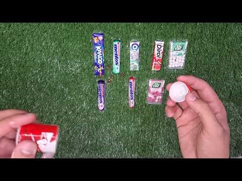 Mentos, Tic Tac & Colorful Gum ASMR 🍬 Satisfying Candy Sounds for Relaxation