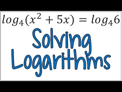 Solving Logs Algebraically Made Easy (Don’t Miss Extraneous Solutions!)