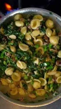 🍝🌿 Rustic, bold, and full of southern Italian soul—our Orecchiette with Sausage & Broccoli Rabe