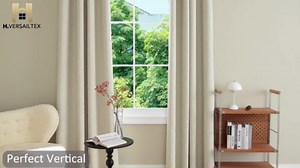 Amazon.com: H.VERSAILTEX Linen Blackout Curtain Durable Thick Textured Linen Look 100% Blackout Patio Door Curtain Anti Rust Grommet Extra Wide Sliding Door Curtain Panel, W100 x L84 inch - Natural : Home & Kitchen