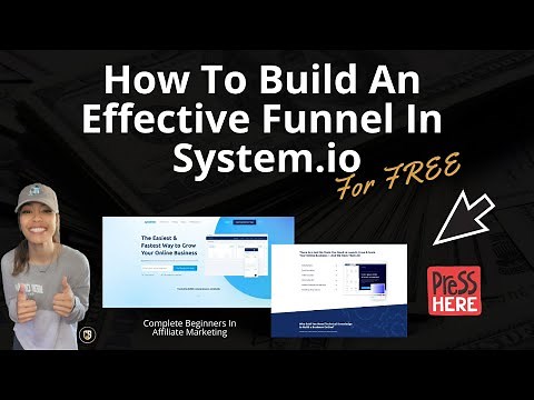 Building A Funnel In System.io From Scratch As A Complete Beginner
