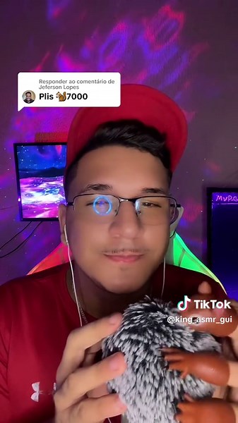 Respondendo a @Jeferson Lopes #asmr #asmreating #lamatraca #challenge #asmrvideo