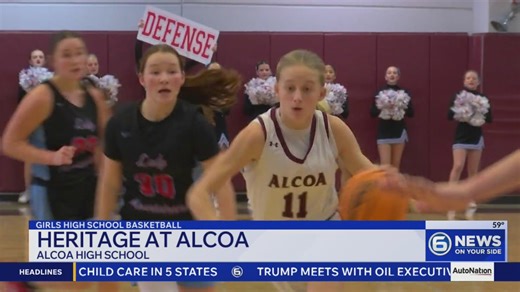 Alcoa girls basketball outlasts Heritage to improve to 12-6