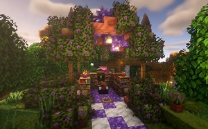 ［Minecraft］魔幻风格附魔室How to Build a Magical Enchantment Room作者: SidioMC