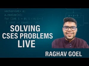 CSES Sliding Window Problems (Part 2) || Raghav Goel
