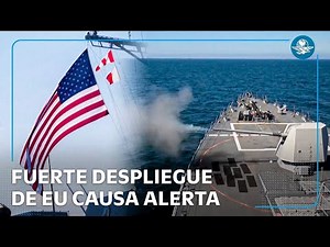 Buques, marines y submarino: ¿Trump alista invasión a Venezuela?