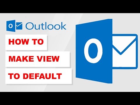 How To Change Outlook View To Default (2023)