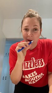 Drew Barrymore on Instagram: "My teeth may not be perfect, but they are clean!! I’ve been using this @crest 3D White Brilliance Toothpaste and I really can tell a difference! It comes in 2 steps - clean first, then whiten! Working with what I’ve got and I love this toothpaste 😁"