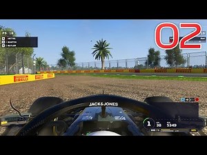 F1 2019 Career Mode - Part 2 - FIRST RACE WRECK