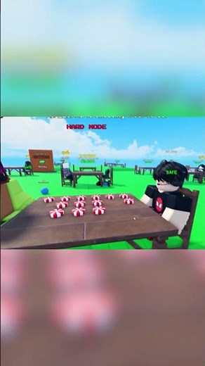 YOU HAVE A 50/50 CHANCE TO LOSE IN THIS ROBLOX GAME 🤯😱😈😈 #poisontreats #robloxfunnymoments #roblox