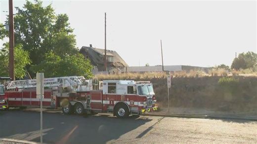 Spokane Fire Department responds to six fires in downtown Spokane area Tuesday morning, arson suspected