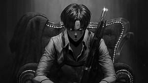 PC HD Levi Ackerman Live Anime Wallpaper
