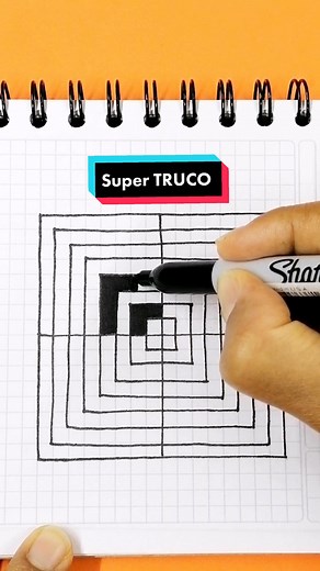 Cómo Dibujar una Figura Ilusión Óptica: Truco Fácil