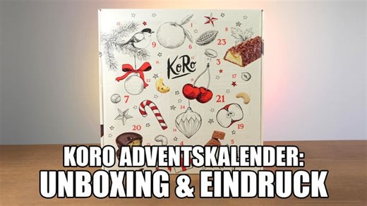 Faire Snacks: Der KoRo Classic Adventskalender im Test