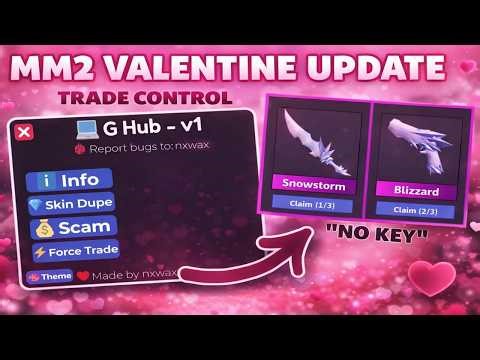 💝 NEW VALENTINE UPDATE MM2 | FREE TRADE SCAM SCRIPT