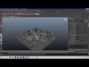 Shatter object into cubes with DMM & Maya 2013 - Tutorial