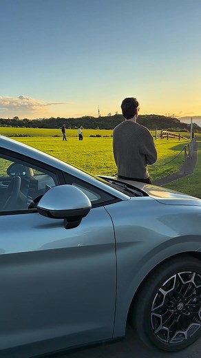 Chasing the sun in the all-new MG4 EV Urban 🌅⚡ It's made for city streets and golden hour drives.