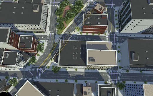 【虚幻5】UE_RoadRunner高质量城市场景快速创建流程教学