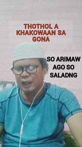 #THOTHOLAN_ARIMAW_AGO_SI_SALADNG | Thotolan ko mga Nabi