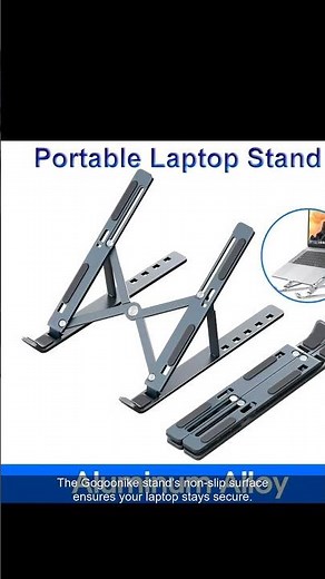 BEST Laptop Stand 2025? Gogoonike Review! (Ergonomic & Portable)
