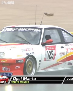 Der Manta auf dem Nürburgring erwärmt unsere Herzen, trotz der schlechten Wetterverhältnisse 🥰 #24hNBR #24hNBR2021 | ADAC RAVENOL 24h Nürburgring