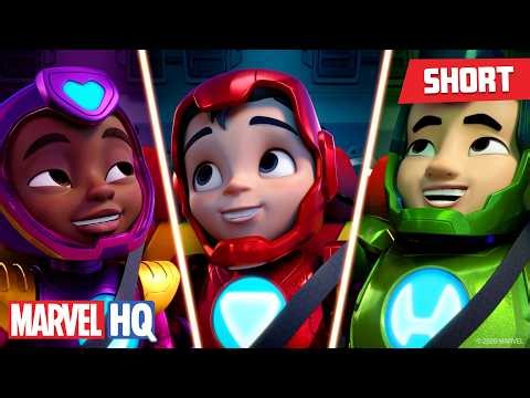 Iron Jet-Setting | Meet Iron Man and his Awesome Friends S1 E1 | Short | ‪@MarvelHQ‬ x ‪@disneyjr‬​