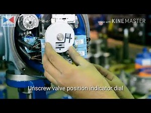 Auma EPAC actuators Limit Setting Procedure Explained - for Blowdown & Control Valves