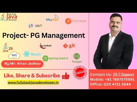 PG Management Project | Razorpay | Java 25 & Spring Boot 4+ | By Mr. Kiran Jadhav