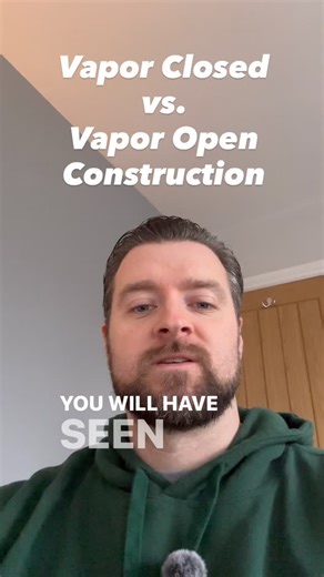 My Home Retrofit on Instagram: "Our latest viral video created a lot of discussion!! Open Cell vs. Closed Cell Vapor Open vs. Vapor Closed Warm Roof vs. Cold Roof Ventilated vs. Unventilated In summary there are many ways to insulate buildings and if you get the combination of materials incorrect you end up with issues like our last video."