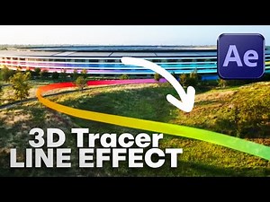Animated 3D Line Tracer Effect | After Effects Tutorial