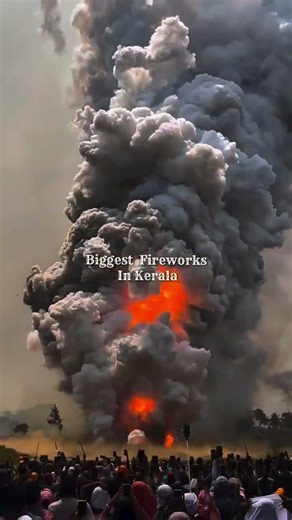 Missiles??Kind Of 🚀 🚀🚀 പൂരം പൊടിപൂരം #trending #shorts #palakkad #pooram #kerala