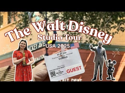 🌟 Inside Walt Disney’s Office! | Walt Disney Studios Tour + Warner Bros Studio 🎬 | LA Vlog Day 2