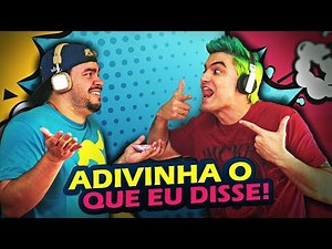 DESAFIO DO SUSSURRO! A MELHOR ADIVINHAÇÃO DO MUNDO!