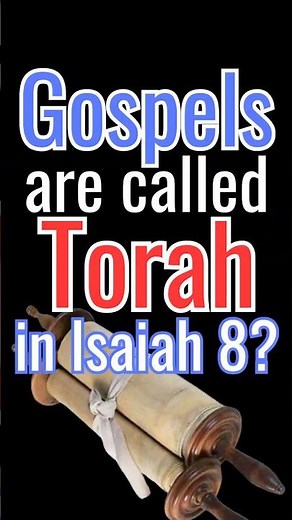 Isaiah 8 Calls New Testament TORAH & Testimony #truth #history #JesusIsGod #Gospels #BibleProphecy