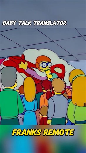 Baby talk translator #thesimpsons #animation #cartoon