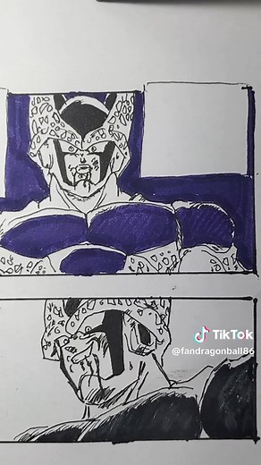 Drawing Cell from Dragon Ball Z: A Step-by-Step Guide