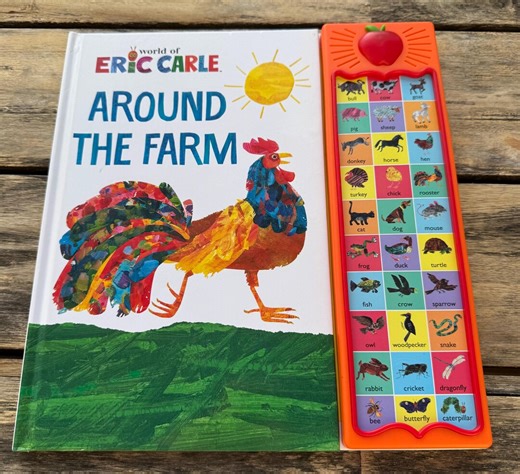 Eric Carle Around the Farm Sound Book - Etsy