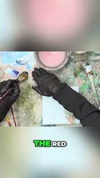 Easy Acrylic Hummingbird Painting 6"x 6"