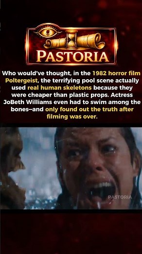 The Disturbing Truth Behind Poltergeist’s Pool Scene #history #shorts