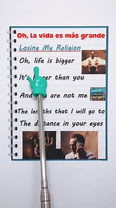 “¡Aprende inglés con la mítica canción ‘Losing My Religion’ y expande tu vocabulario! #AprenderInglésConMúsica#LosingMyReligion#VocabularioEnInglés#InglésFácil#ClasesDeInglés#InglésBásico#ReelsEducativos#EducaciónDivertida#GramáticaInglés#PronunciaciónCorrecta#AprendizajeRápido#IdiomasFáciles#InglésParaTodos#FrasesBásicasInglés#ReelsDeAprendizaje#InglésParaPrincipiantes#PalabrasClaveSEO#EducaciónViral#AprenderIdiomas#ContenidoMusical#EstudiarInglés#ViralEnFacebook#ContenidoEducativo#DominandoElI