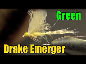 Stalcup's Green Drake Emerger Fly Tying Directions